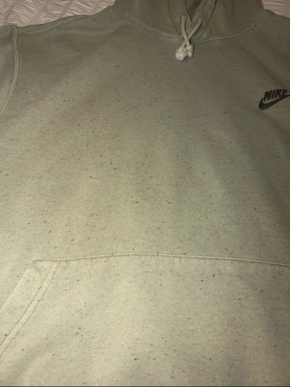 Nike Men’s Sage Green Pullover Hoodie - Picture 3 of 5